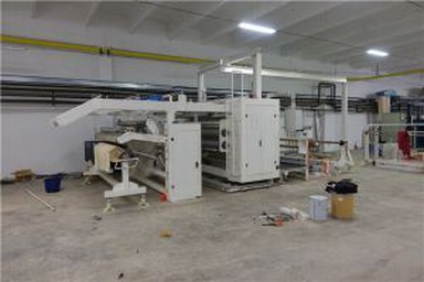 Textilväv Hot Melt Lim Laminering Machine