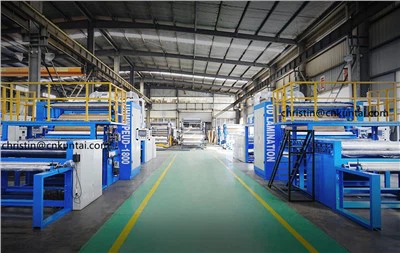 UHMW-PE UD Aramid Tygimpregneringsmaskin